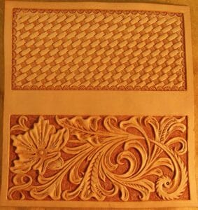 Floral Checkbook Cover Pattern 1