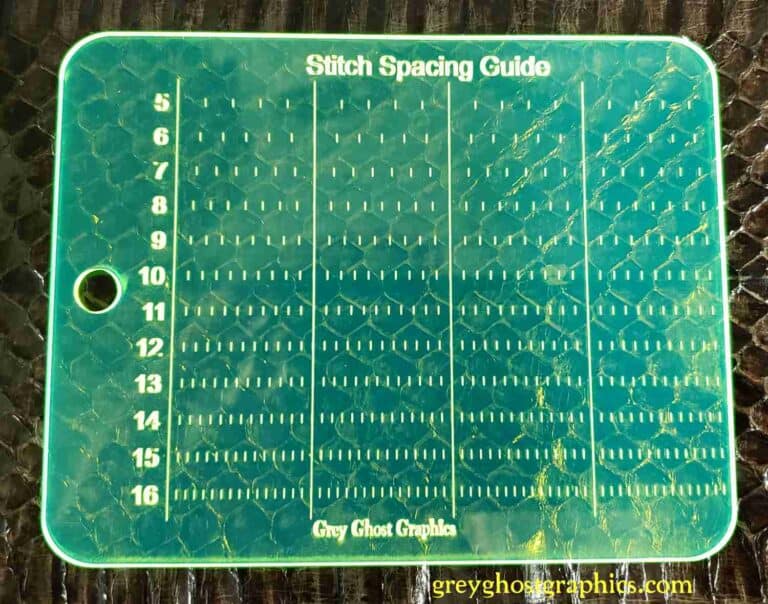 Acrylic Stitch Spacing Guide