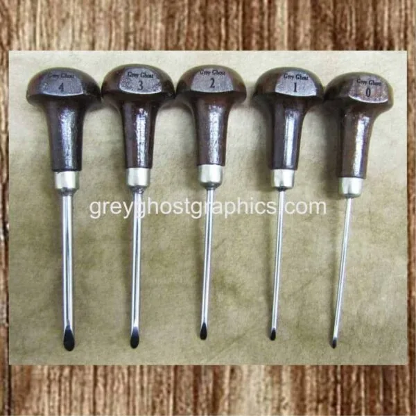 Petal Lifters for Leather Carving Petal Lifters Set 0-4